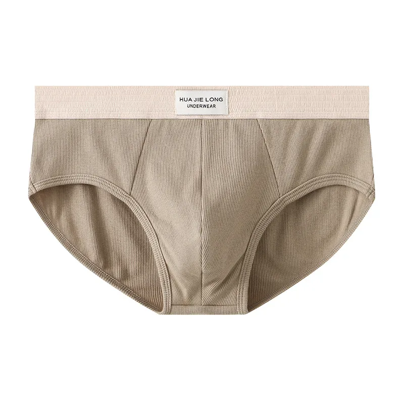 Neue Sexy Weichen Bund Solide Baumwolle Unterwäsche Männer Kurze Atmungsaktive Herren Slips Komfortable Mann Shorts Größe M-3XL B6242 — image 9