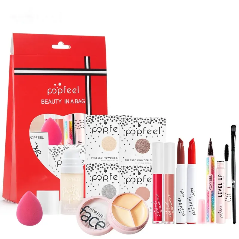 Long-Lasting Makeup Essentials Versatile Paste Complete Face Makeup Gift Bag Glamorous Makeup Collection Para sa Mga Nagsisimula sa Makeup — image 9