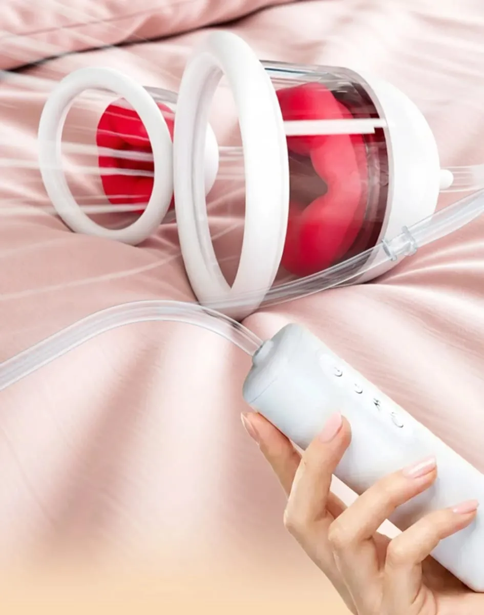 Tragbarer Nippellecken-Saugen-Vibrator, 10-Frequenz-Brustmassagegerät, Klitorisbiss, vibrierendes Sexspielzeug für weibliche Masturbation — image 6