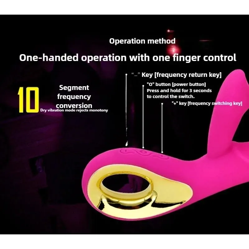 G Spot Rabbit Vibrator For Women Powerful 10 Vibrating Clitoris Stimulator Dildo Vagina Massager Sex Toys for Couple Pleasure