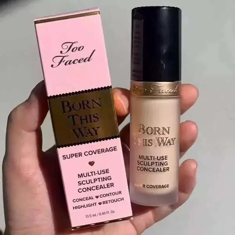 Born This Way Multi-Use Sculpting Concealer Độ che phủ toàn diện, chống thấm nước lâu trôi, che giấu quầng thâm, tạo khối cho khuôn mặt, mỹ phẩm trang điểm — image 2