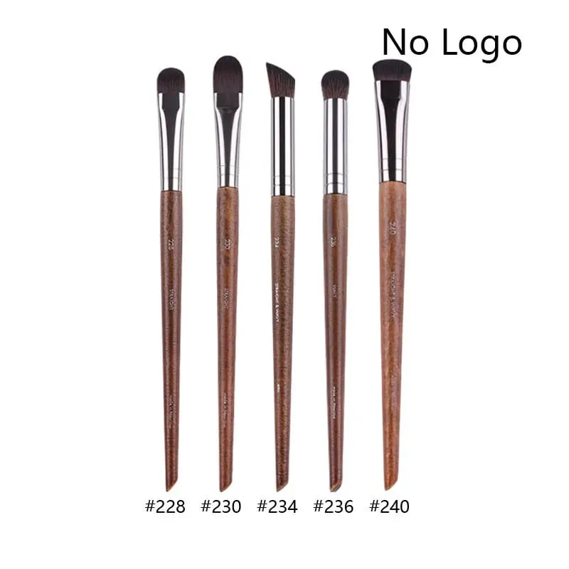5 ชิ้น/เซ็ตไม้ธรรมชาติอายแชโดว์แปรงแต่งหน้า Eye Make Up แปรงคอนซีลเลอร์ Crease Smudge เครื่องสำอางค์ชุดเครื่องมือบาง liner — image 29