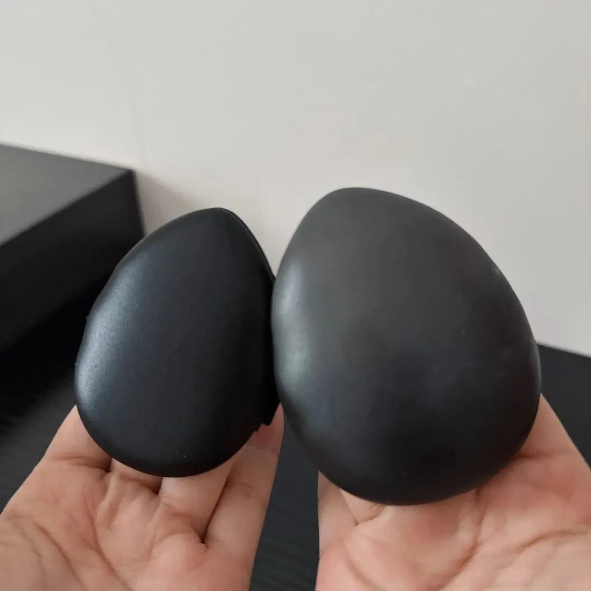 1/2PCS Not Eat Foundation Makeup Sponge Puff Dry Wet Dual-use Soft Cotton Air Cushion Leather Surface Powder Puff Makeup Tools — image 2