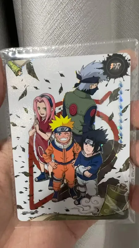 Karta Naruto wersja angielska PR-001PR-002 PRISTINE-10.0 Autentyczna karta oceny KAYOU — image 12