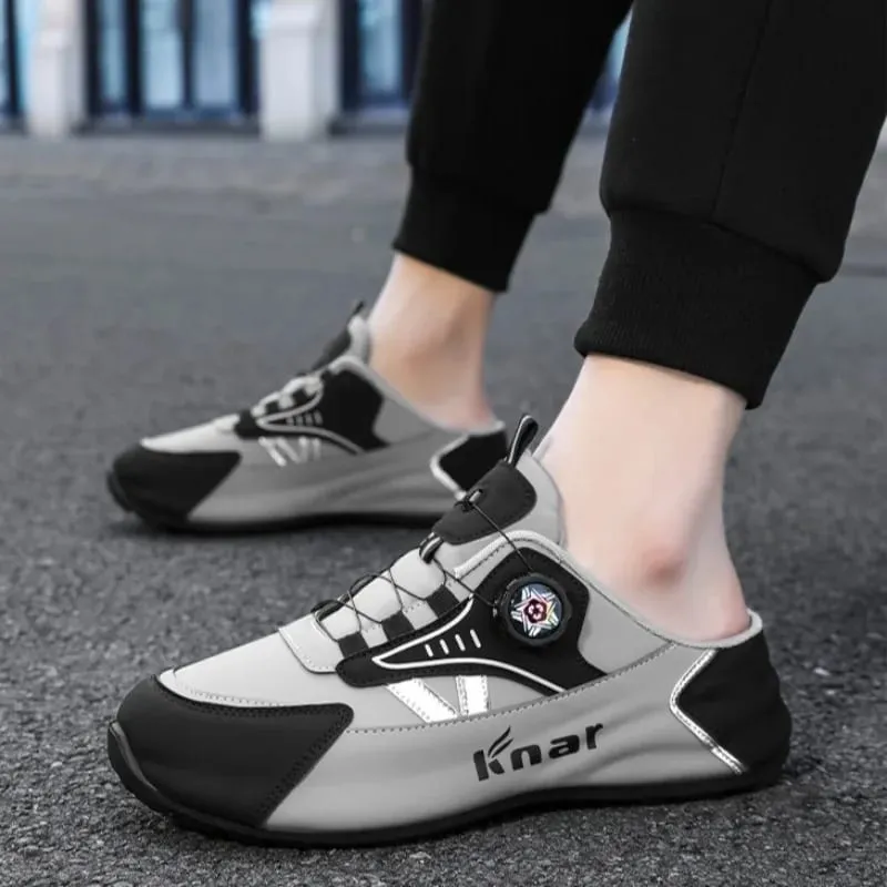 Højkvalitets platformssneakers med åndbart trendy mesh til sommer Nye sports- og fritidssko til mænd i store størrelser 39-48 — image 5