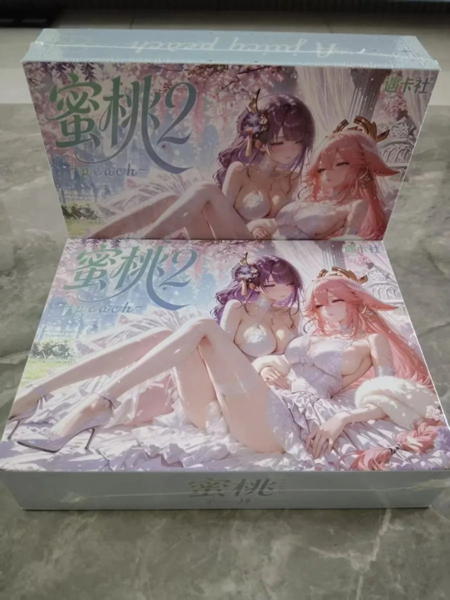 Pek Pengembangan Peach 2: Kad Koleksi Permainan Cerita Dewi Barangan Watak Kad Anime Hadiah untuk Pengumpul — image 2