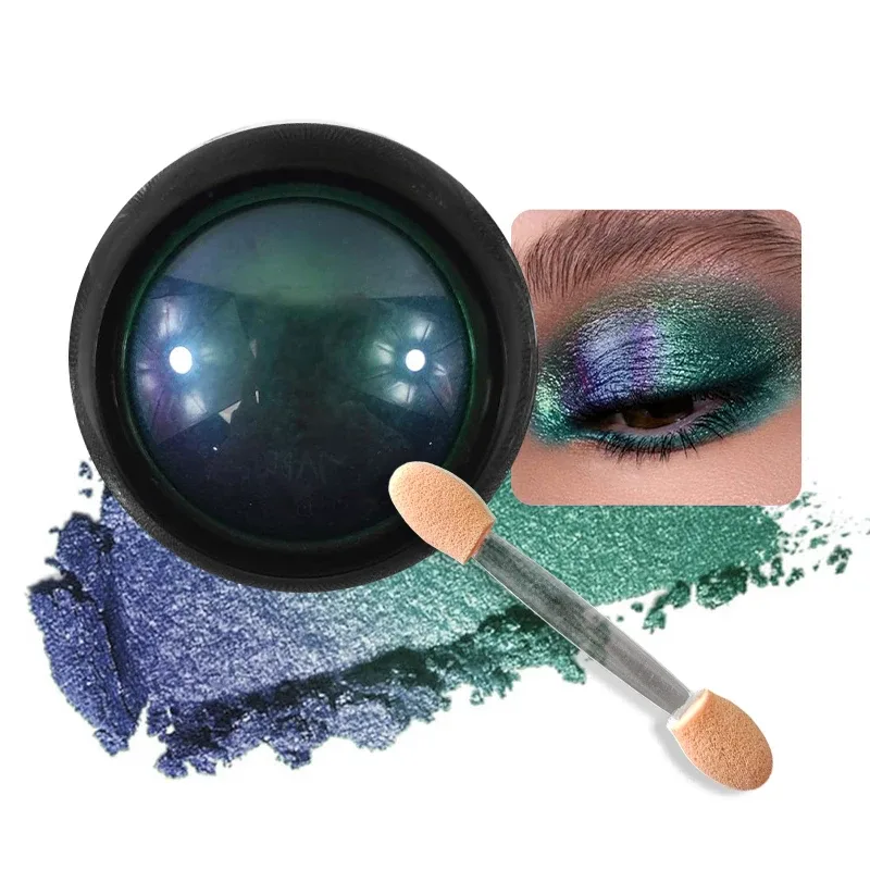 Poudre de fard à paupières caméléon multi-chrome, pigment changeant holographique multi-chrome pour le maquillage des yeux, Nail Art, Cosplay