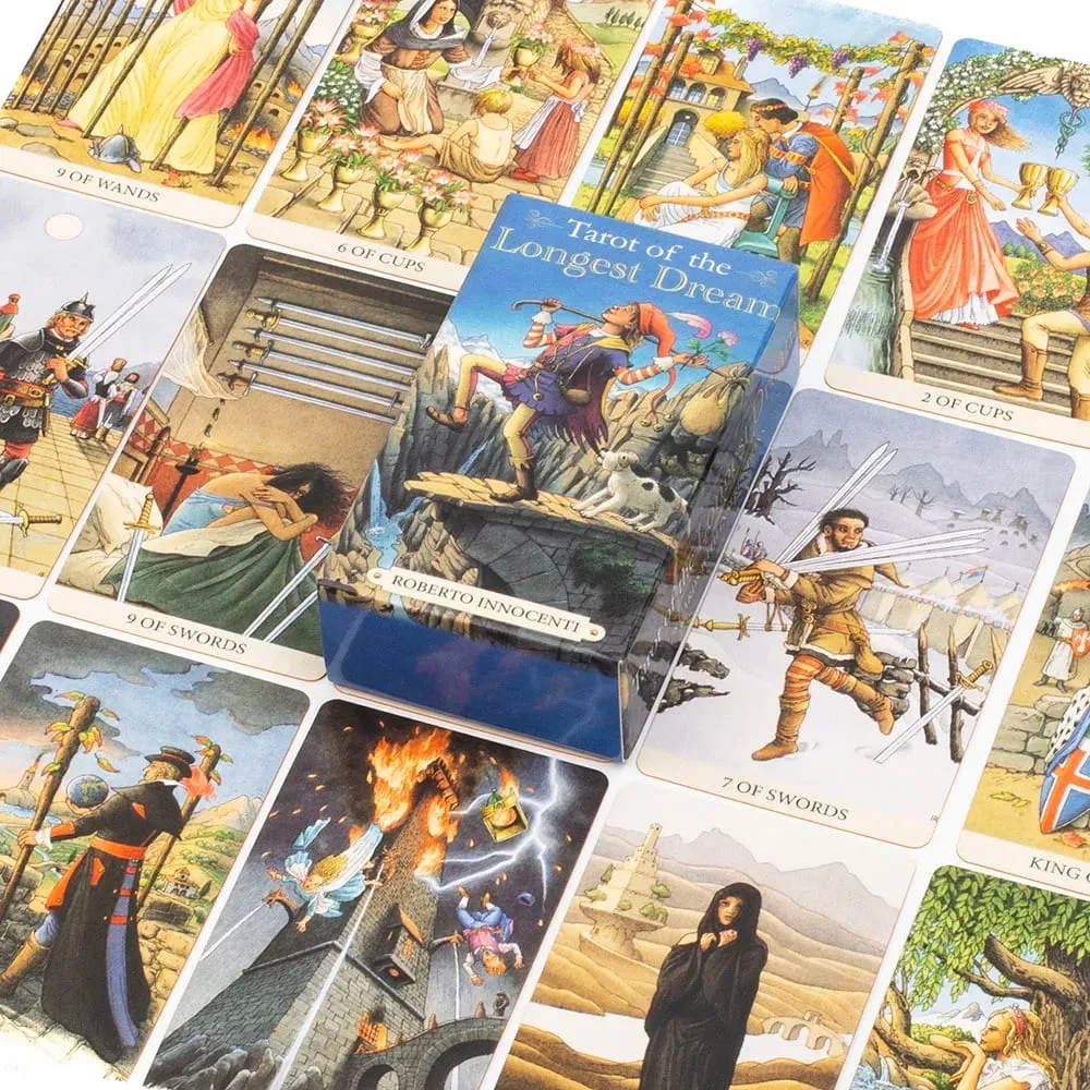 The Longest Dream Tarot Cards Baraja de 78 piezas con folleto de instrucciones Ideal para entusiastas y amantes de los juegos de mesa — image 6