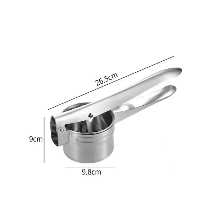 Masher Ricer Prasa Puree Ziemniaczane Ze Stali Nierdzewnej Kruszenie Puree Owoce Warzywa WyciskaczSokowirówka Prasa Ekspres Narzędzia Kuchenne