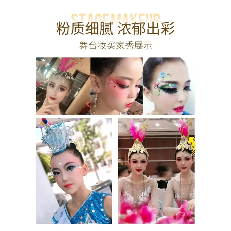39-Color Makeup Powder Box Makeup Plate Makeup Set Full Set of Powder Eyeshadow Lipstick. — image 5