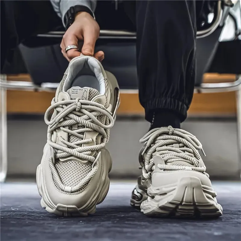 Scarpe da ginnastica casual robuste da uomo Scarpe da corsa leggere e traspiranti per quattro stagioni Scarpe sportive da velocità con suola morbida per giovani — image 6