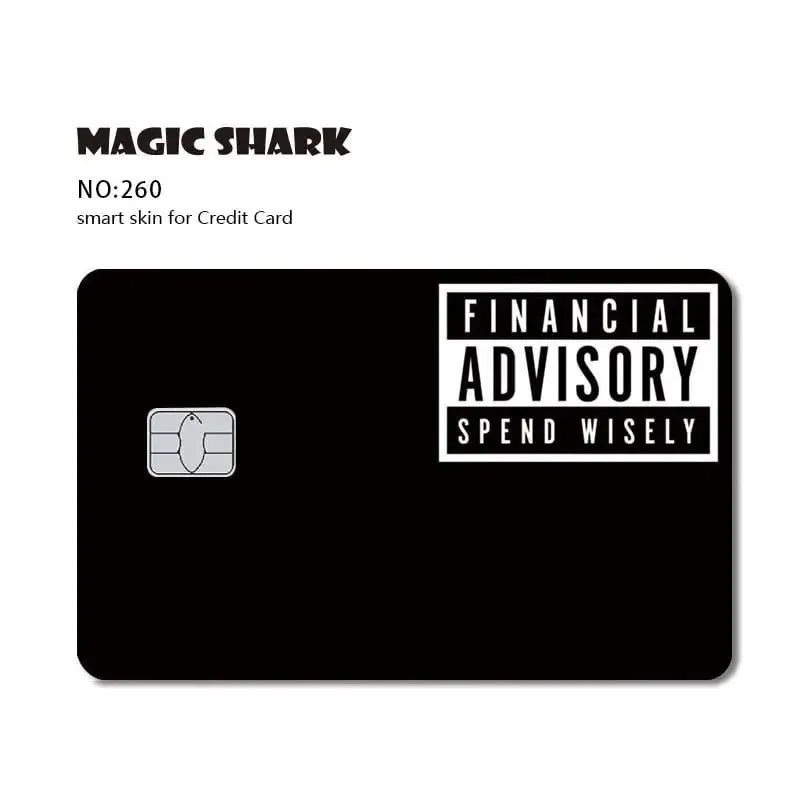 Magic Shark Dog Meme Hunter Snake Stonks 3M 무광택 PVC 전면 스티커 필름 커버 스킨 은행 직불 신용 카드 — image 26
