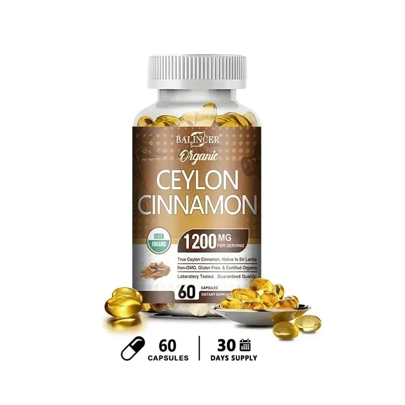 Organic Ceylon Cinnamon Supplement - Antioxidant Immune System Cardiovascular and Gastrointestinal Health Non-GMO Gluten-Free — image 9