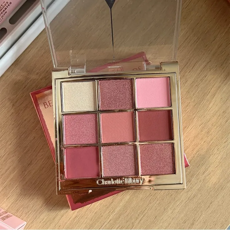 Charlotte Gaya Terkini Love Heart Powder Blusher & Palet Pembayang Mata 6 Warna Krim Pembayang Mata Mudah Diwarnai Tilbury Cosmetics — image 21