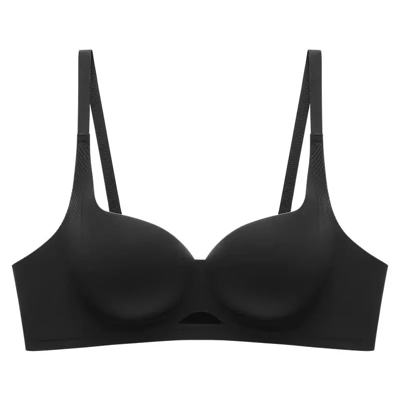 Nuovo reggiseno push-up confortevole e senza cuciture in un unico pezzo scavato, raccolta del seno piccolo, anti-cedimento, senza reggiseno ad anello in acciaio — image 8