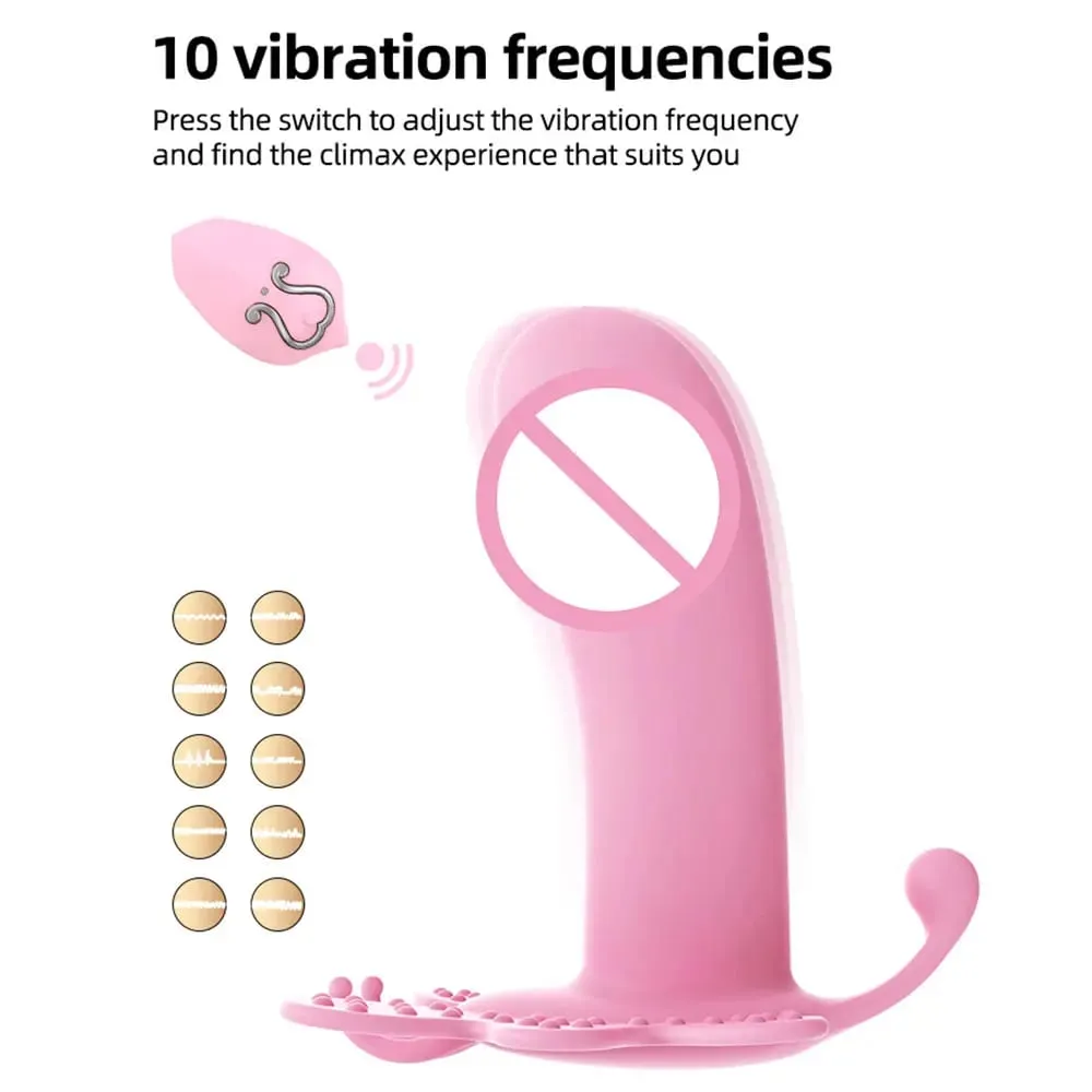 Powerful Wearable Vibrator Wireless Panties Dildo Vibrator for Women G Spot Clitoris Stimulator Vagina Massage Erotic Sex Toy — image 4