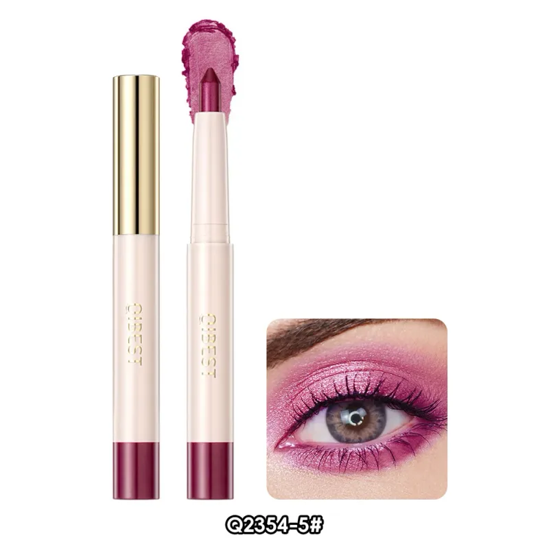 1 adet parlak şampanya Eyeliner kalem Glitter göz farı yalan ipekböceği kalem su geçirmez güzellik kozmetik kadın makyaj — image 11