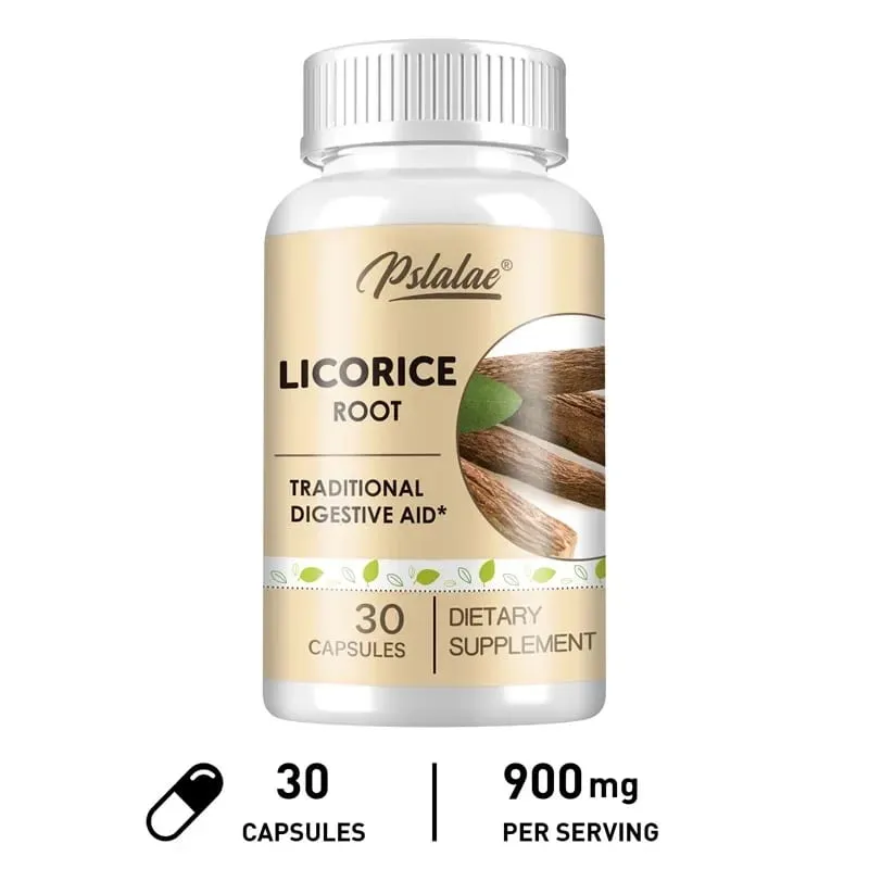 Licorice Root - High Strength Antioxidant Supplement Supports Heart Health Non-GMO Digestive Health Support — image 8