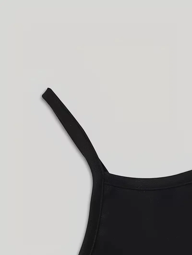 Top Tank Grafik Cherry Merah Wanita Musim Panas Kamisol Spaghetti Strap Rompi Tanpa Lengan Kasual Percutian Pantai Tops Gadis Sejuk Streetwear — image 6