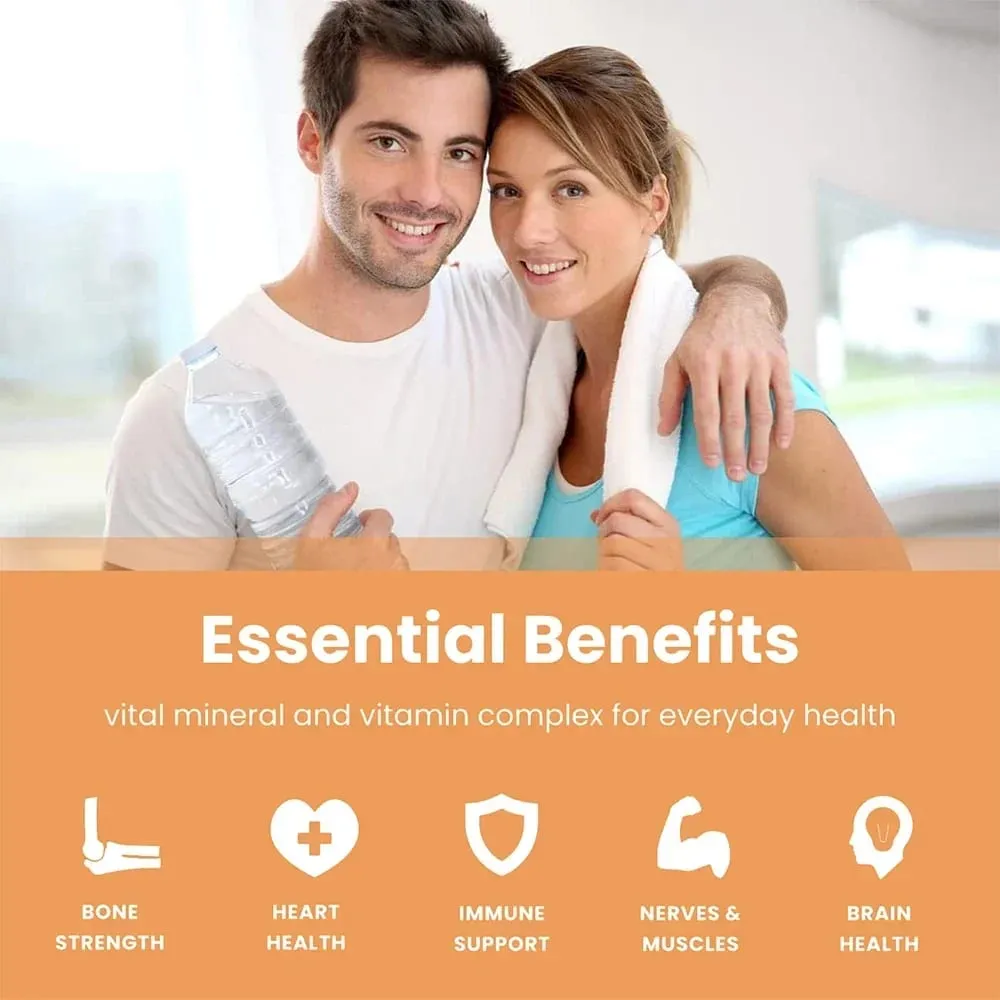 Magnesium Glycinate Capsules - Helps with Stress Muscle Sleep Joints Bones Immune and Cardiovascular Health