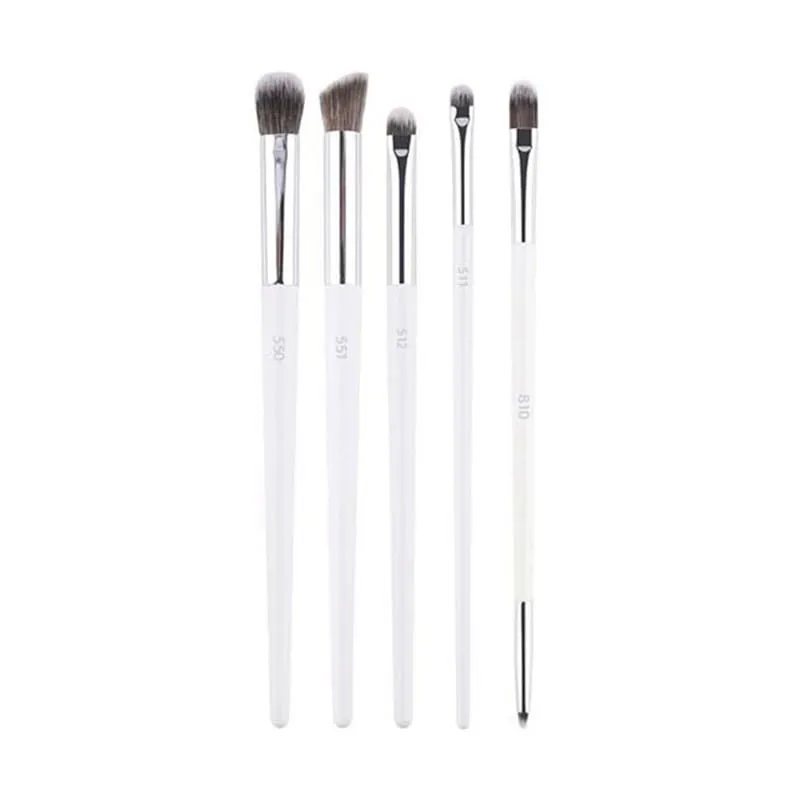 1pc Weiß Pulver Make-Up Pinsel 3D Flüssige Foundation Basis Make-up Pinsel Lidschatten blending Detail Gesicht Auge Concealer schönheit werkzeug — image 28