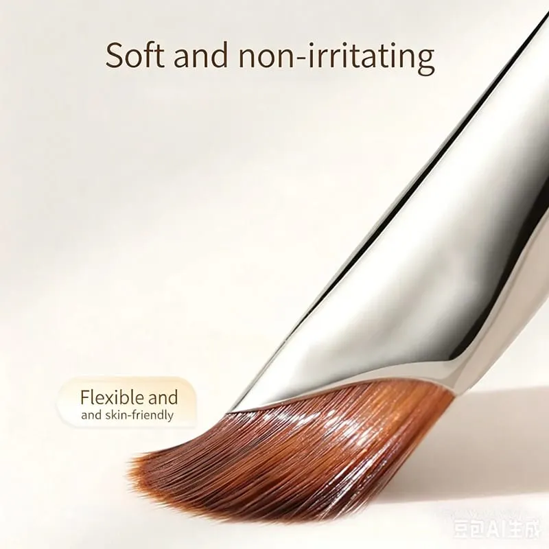 Pennello per eyeliner falce Pennello per lama per ombretto Pennello per dettagli Pennelli per sopracciglia diagonali Palpebra sottocutanea per dormire Strumenti per il trucco del baco da seta — image 6