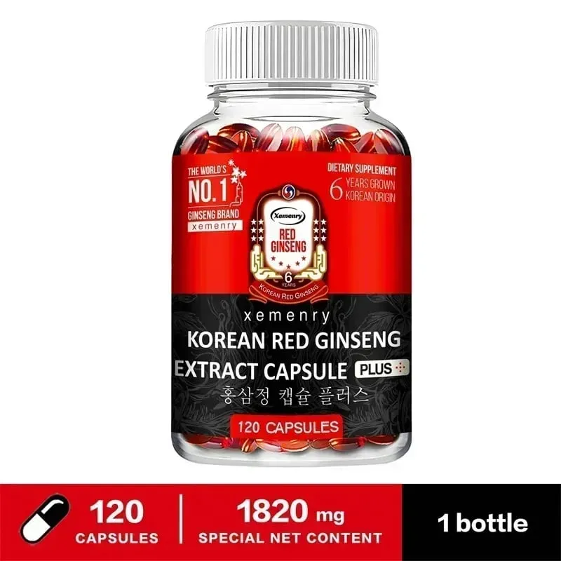 Korean Red Ginseng Supplement - Supports Overall Health Boosts Energy Production Relieves Stress and Strengthens ImmunitySupp — image 9