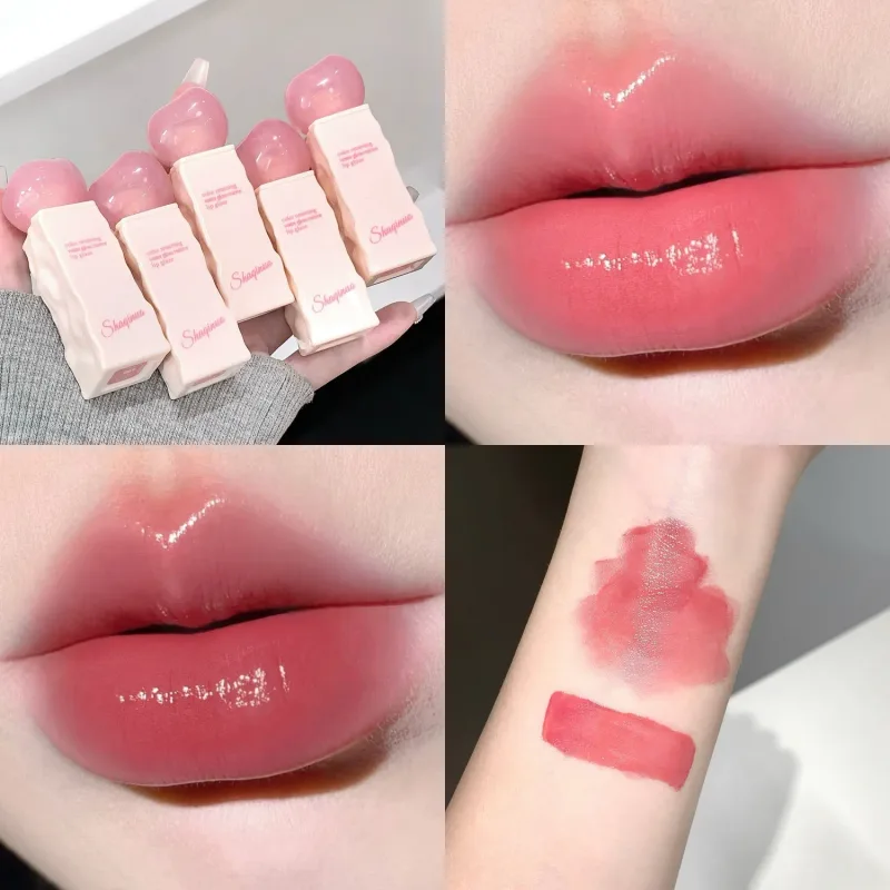 Clear Moisturizing Mirror Vand Flydende Læbestift Holdbar Hydrating Pink Lip Gloss Plumping Sexy Lip Tint Makeup Korean Cosmetics