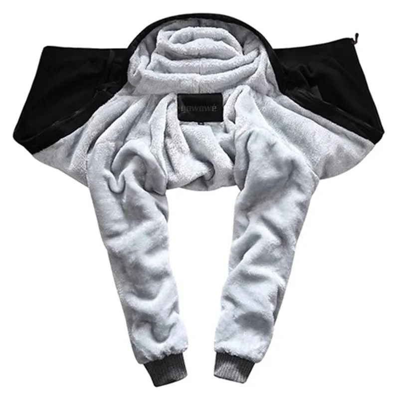 Customized winter Brand Hoodies For man Your Image Logo Heavyweight Zip-up your photo Travel Zipper Design Your Warm Jacket — image 4