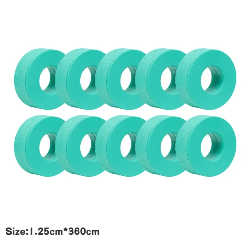 5/10 Rollen Silikon-Gel-Klebeband für Wimpernverlängerungen, nicht gewebt, atmungsaktiv, für empfindliche Haut, unter den Augen, Wimpernband, Make-up-Werkzeug-Versorgung — image 13
