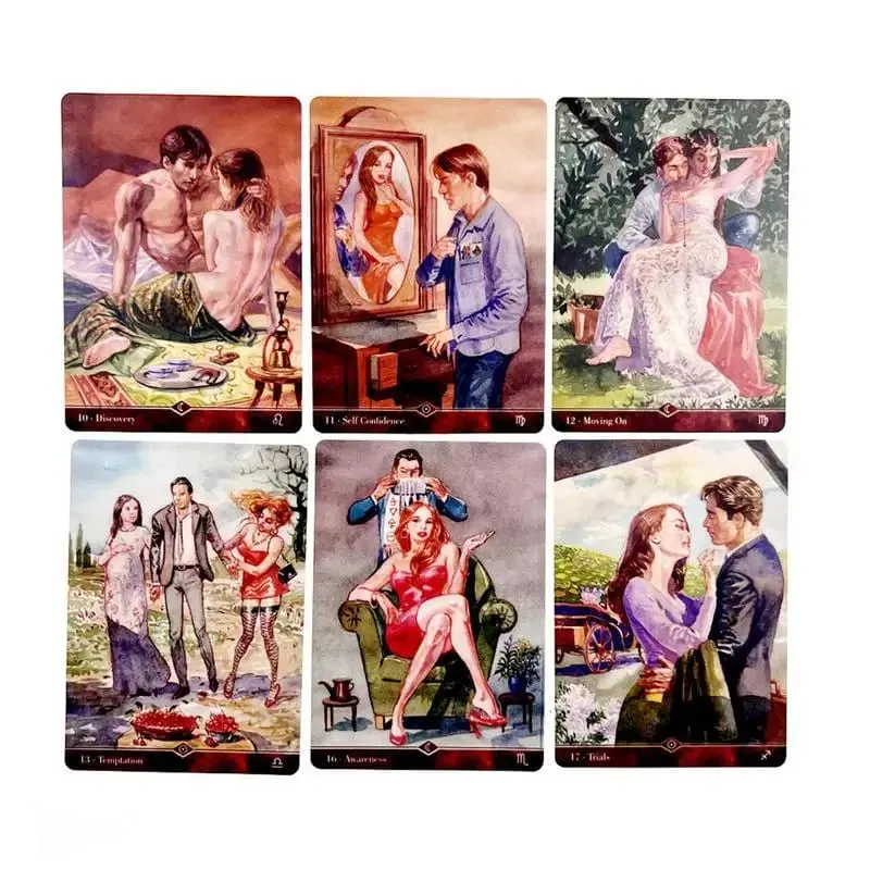 Nieuwe Tarot Kaarten Orakels Dek Mysterieuze Waarzeggerij Seksuele Magie Tarot Dek House Party Kaarten Bordspel Tarots — image 2