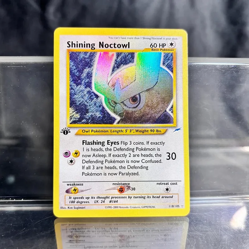 Holographic Game Trading Collection PTCG Proxy karty Charizard Pikachu Mew EX Singl PKM fóliové karty Gengar VMAX Skyridge (SK) — image 22