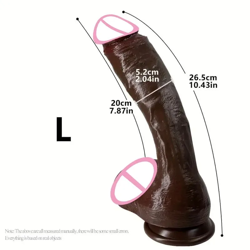 Besar Tebal Realistis Dildo Penis Besar Penetrasi Ganda Anal Plug Vagina Masturbasi Kontol Palsu Mainan Seks Dewasa untuk Wanita Sexuales — image 11