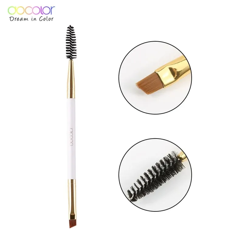 Docolor Eyebrow Brush+Eyebrow Comb Beauty Brush Brush Profesionální štětce na make-up pro Eye Brow Brush Eye Blending Brush — image 2