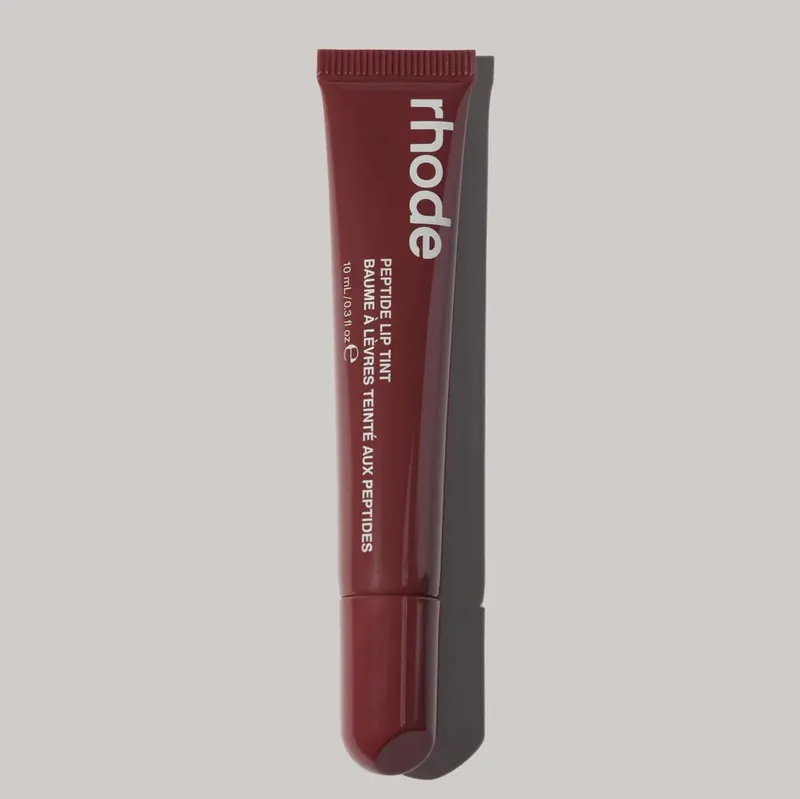 Rhodeskin Limited Edition Peptide Tint Tinted Lip Gloss Layer Nourishing Hydrates Makeup Nourishing Moisturizing Lipstick Glaze