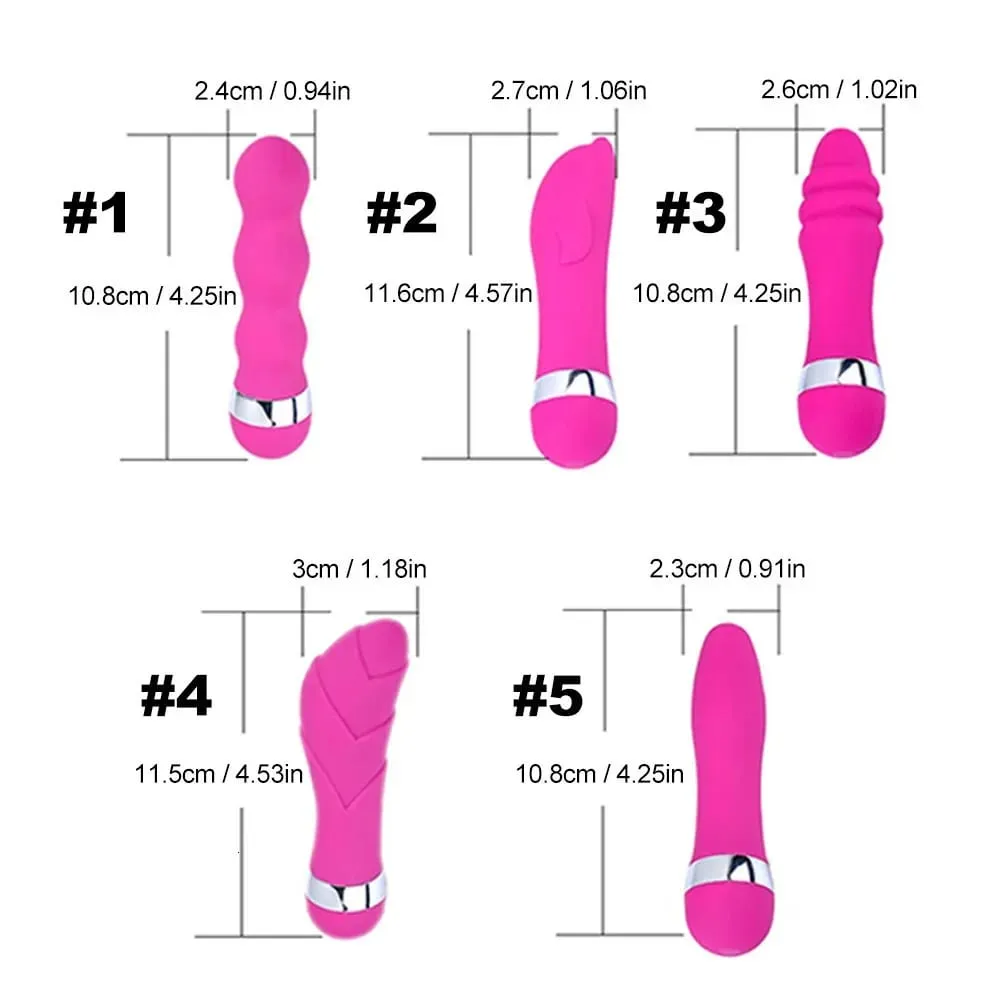 Çok hızlı Vibratör Mini AV Vibratör G-spot Titreşim Yapay Penis Erotik Klitoris Masajı Masturbator Anal Plug Yetişkin Seks Oyuncakları Kadınlar Için — image 5
