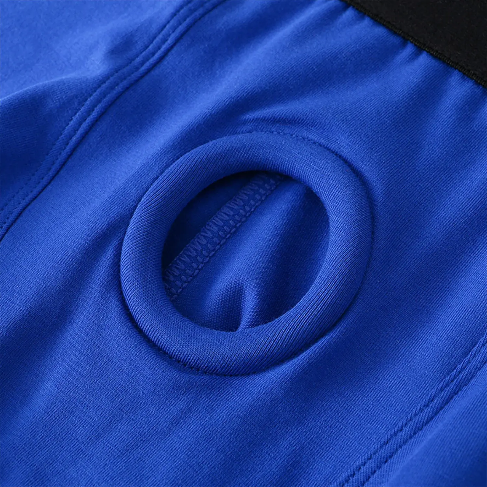 นักมวยชายหลุมด้านหน้าชุดชั้นในซิลิโคน Cockring เซ็กซี่ Boxershorts เอวกว้างกางเกงผ้าฝ้าย Hollow OUT ชุดชั้นใน — image 4