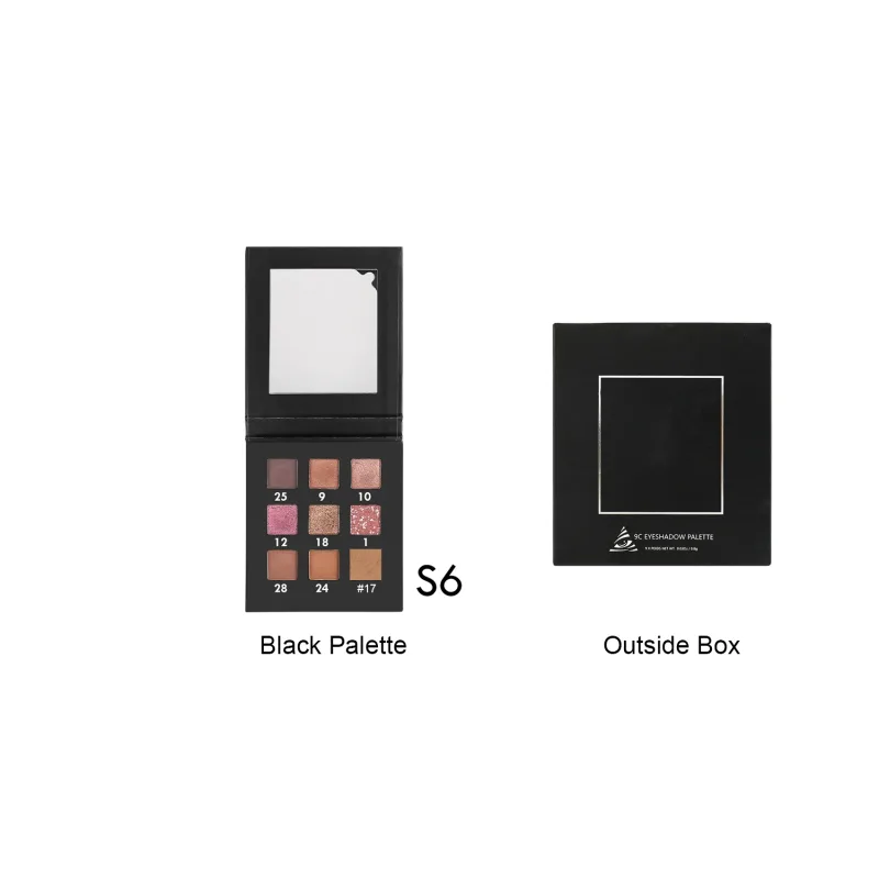 Fard à paupières scintillant à haute pigmentation, cosmétiques mats, Palette de fards à paupières personnalisés, maquillage végétalien, offre spéciale — image 14