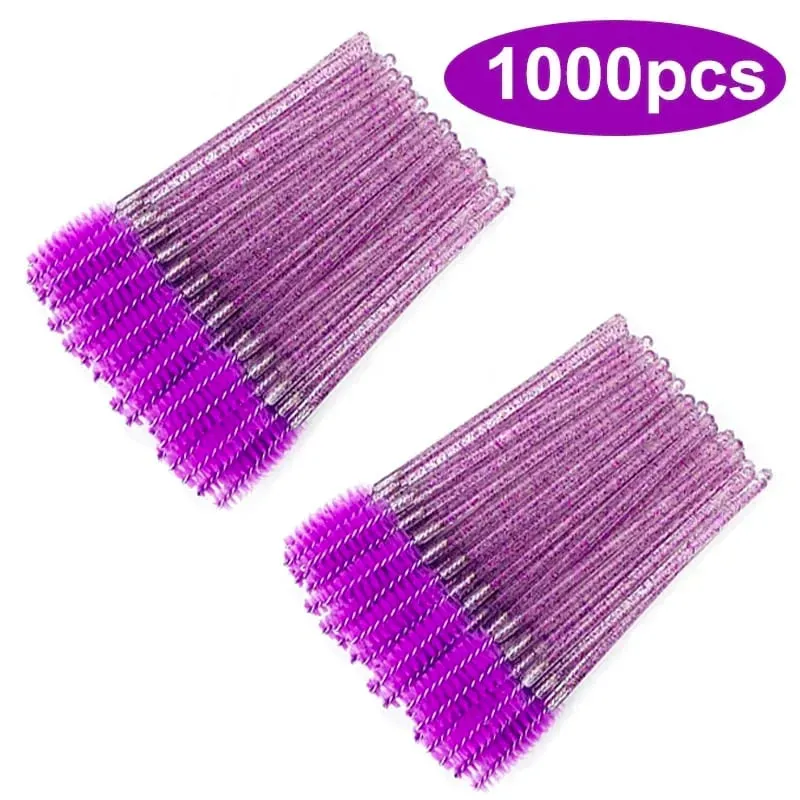 도매 50/1000/2000pcs 스풀리 브러쉬 애플리케이터 메이크업 도구 속눈썹 브러쉬 마스카라 완드 도매 눈썹 속눈썹 청소 — image 12