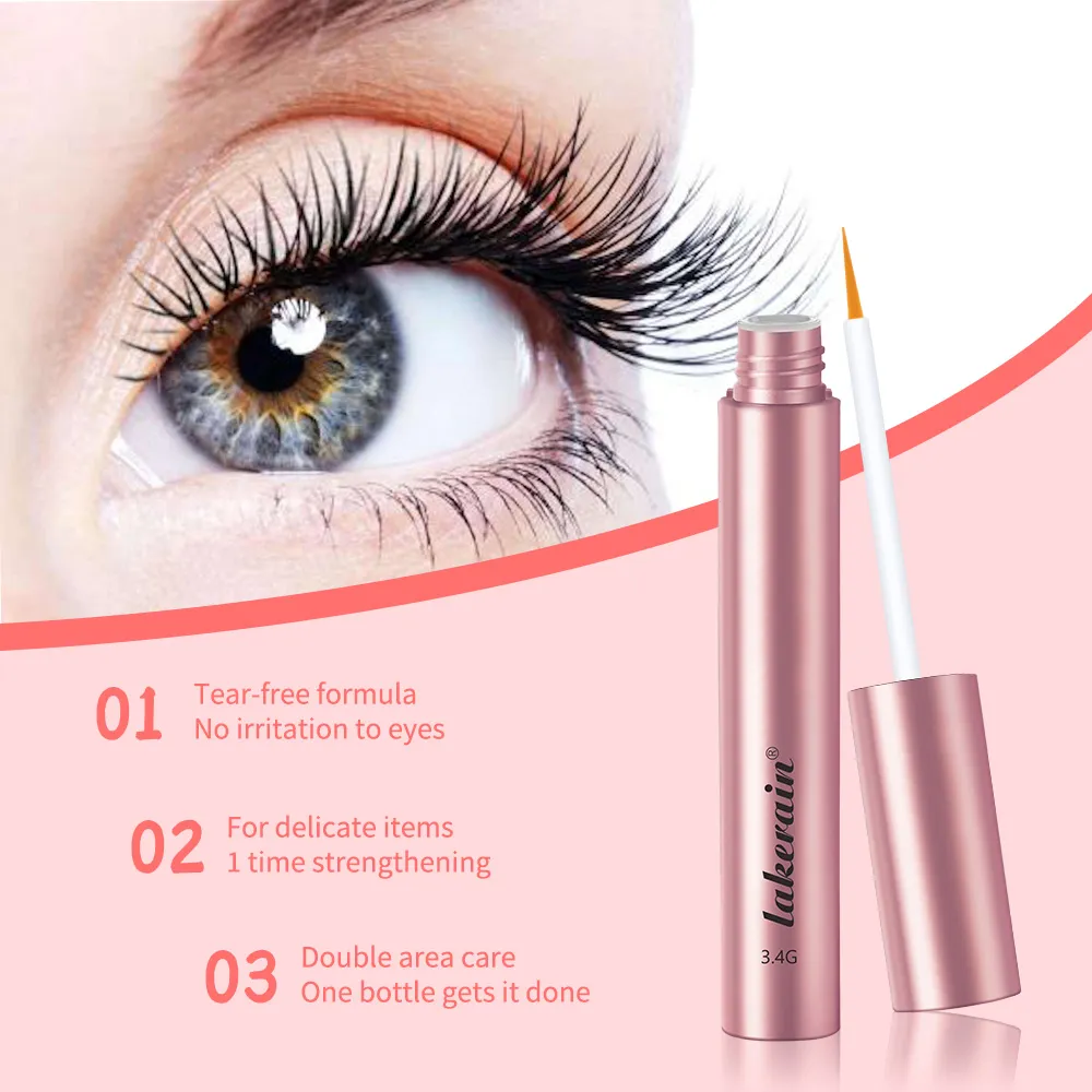 Eyebrow Enhancer Serum Nourishing Eyelash ส่วนผสมจากธรรมชาติสำหรับ Longer Fuller หนาคิ้ว Eyelash Eye แต่งหน้า Cosmeti — image 2
