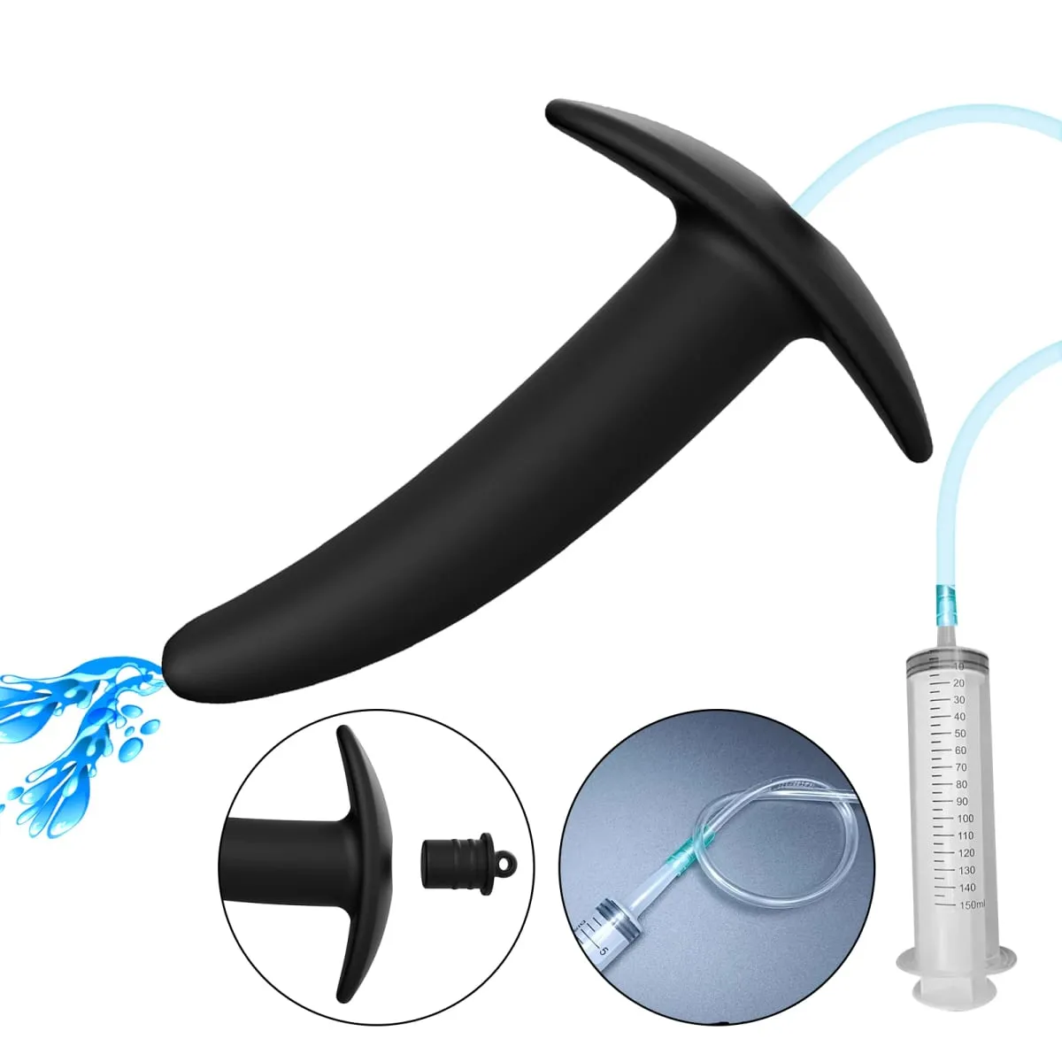 Speculum cavo Sbirciare Perline Anali Butt Plug con Tappo Espansore Tunnel Clistere Ano Dilatazione Giocattoli Adulti Del Sesso per Le Donne Uomini Gay — image 6