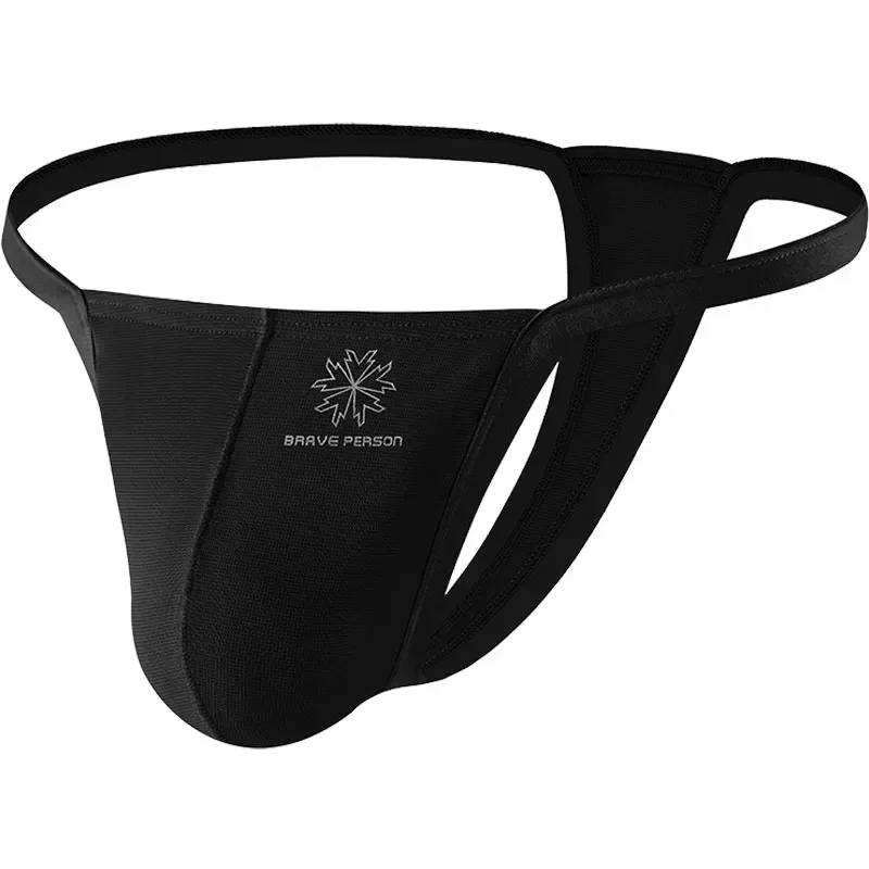 String en tissu respirant à séchage rapide pour hommes, slip confortable, sous-vêtements taille basse, vêtements d'intérieur Sexy, à la mode, pour personnes courageuses — image 25