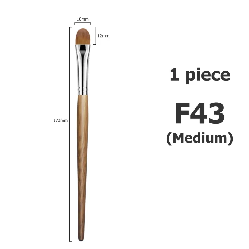 Ploché korektorové štětce Make-up Set Syntetické vlasy Profesionální korektor Kosmetický štětec Mixing Beauty Make-up Nástroje — image 9