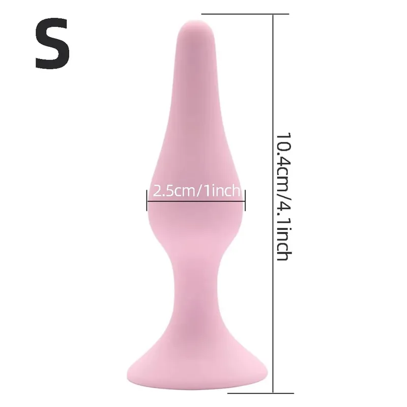 Plugue anal de silicone para iniciantes, plugue anal para homens e mulheres, massageador de próstata para gays, mini bala anal, masturbador, brinquedo sexual para homens — image 16