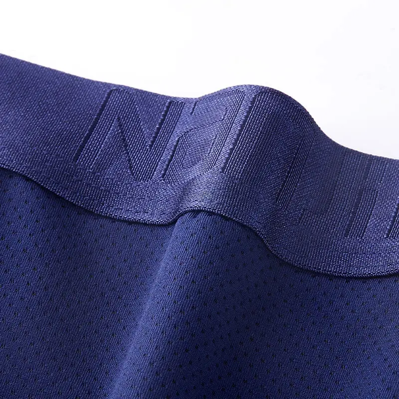 4pcs Ice Silk Mesh Boxer Shorts Men's Underwear Cool Underpant Breathable Sexy Slim Panties Bamboo Lingerie Wholesale Lots L-6XL — image 2