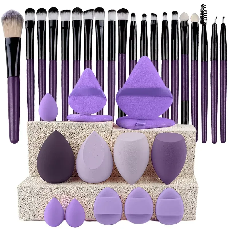 10PCS Make-Up Pinsel Set Professionelle Super weiche detail pinsel Rouge Pinsel Foundation Concealer Lidschatten Pinsel Dame Schönheit Werkzeug — image 27