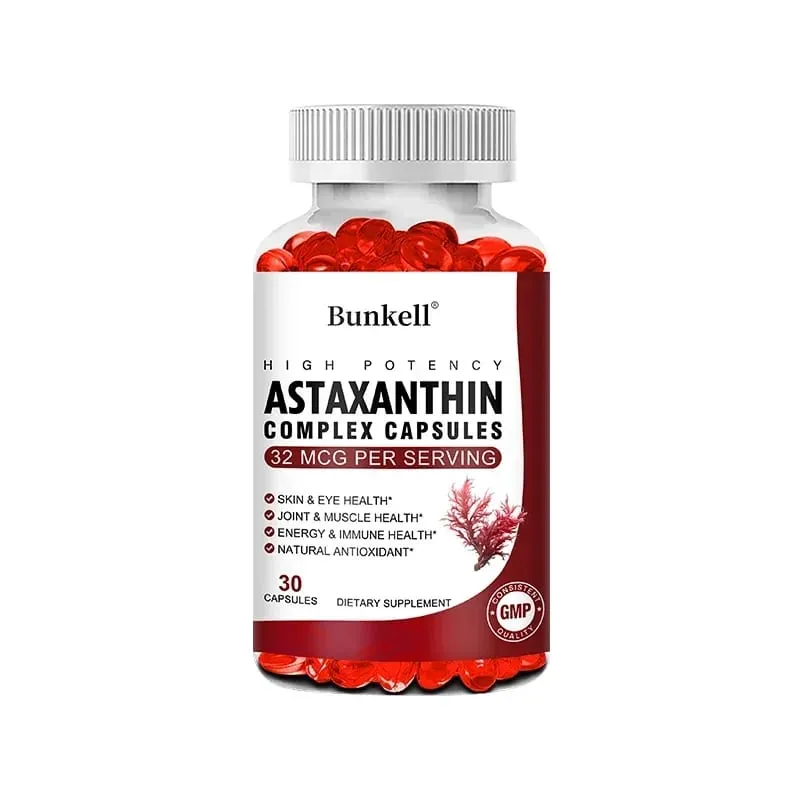 Astaxanthin Complex Capsules - with Fish Oil Antioxidant Supports Vision Eye and Skin Muscle Joint and Immune Health — image 8