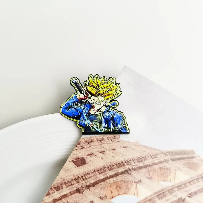 Dragon Ball Manga Pin Anime Anstecknadeln Rucksäcke Niedliche Dinge Vegeta Goku Broschen Abzeichen auf Rucksack Brosche für Kleidung Schmuck