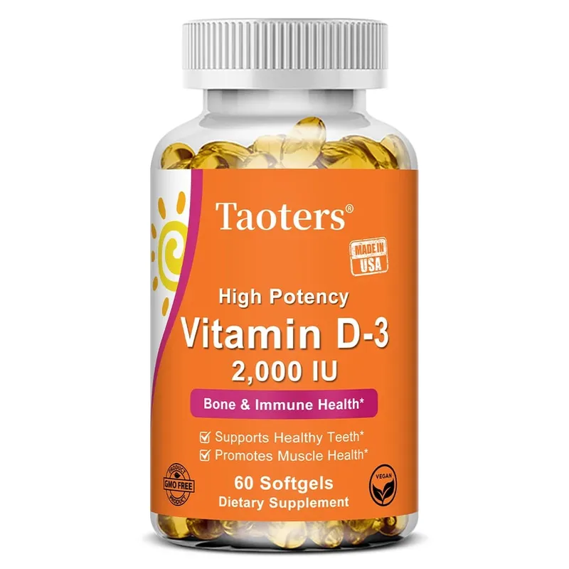 High Potency Vitamin D-3 2 000 IU - Promotes Muscle Teeth Bone and Immune Health — image 9