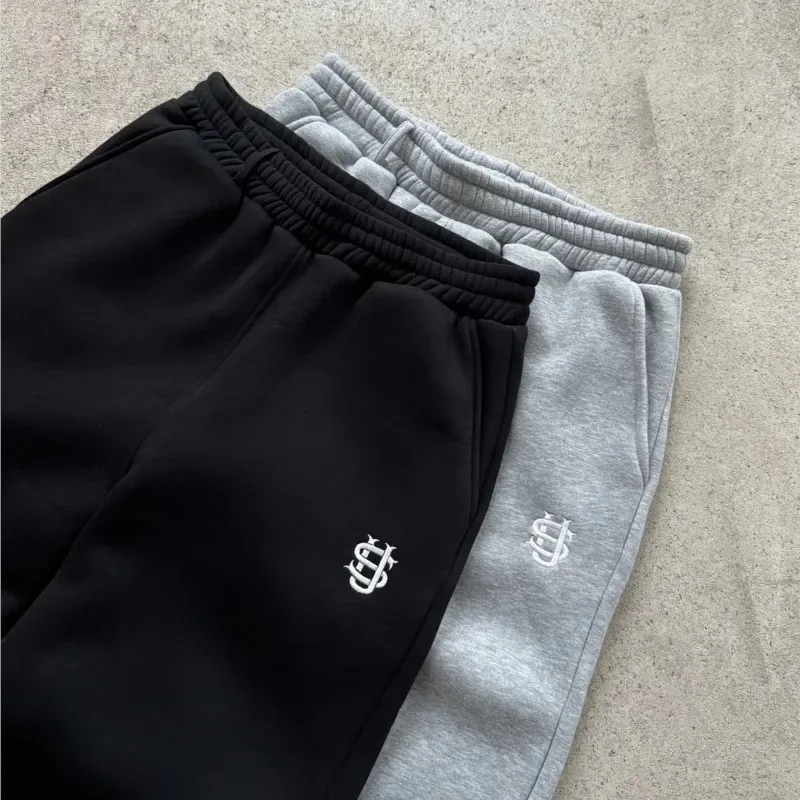 Y2k High Street Zip Embroidery Pattern Men's Hoodies Oversized Loose Sweatshirts Pullover Women Hip Hop Zip Hoodie Vintage Pants — image 7